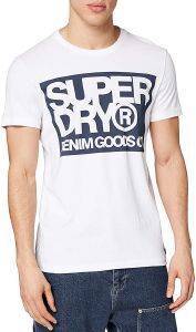 T-SHIRT SUPERDRY DENIM GOODS CO PRINT M1010056A ΛΕΥΚΟ (XXL) T-SHIRT SUPERDRY DENIM GOODS CO PRINT M1010056A ΛΕΥΚΟ (XXL)