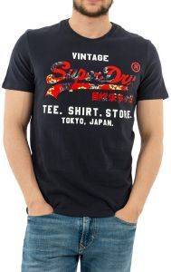 T-SHIRT SUPERDRY INFILL T-SHIRT STORE M1010080B ΣΚΟΥΡΟ ΜΠΛΕ (L) T-SHIRT SUPERDRY INFILL T-SHIRT STORE M1010080B ΣΚΟΥΡΟ ΜΠΛΕ (L)
