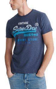 T-SHIRT SUPERDRY VINTAGE LOGO FADE M1010093A ΜΠΛΕ ΜΕΛΑΝΖΕ (M) T-SHIRT SUPERDRY VINTAGE LOGO FADE M1010093A ΜΠΛΕ ΜΕΛΑΝΖΕ (M)