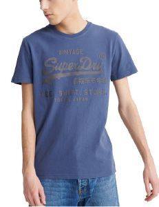 T-SHIRT SUPERDY VINTAGE LOGO BONDED M1010100A  (XL)