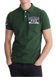 T-SHIRT POLO SUPERDRY CLASSIC SUPERSTATE M1110008A ΣΚΟΥΡΟ ΠΡΑΣΙΝΟ (XXL) T-SHIRT POLO SUPERDRY CLASSIC SUPERSTATE M1110008A ΣΚΟΥΡΟ ΠΡΑΣΙΝΟ (XXL)