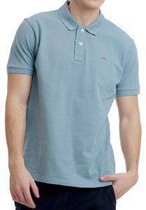 T-SHIRT POLO FUNKY BUDDHA FBM00100111 ΓΑΛΑΖΙΟ (S) T-SHIRT POLO FUNKY BUDDHA FBM00100111 ΓΑΛΑΖΙΟ (S)