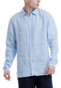 ΠΟΥΚΑΜΙΣΟ FUNKY BUDDHA FBM00102905 ΓΑΛΑΖΙΟ (XL) ΠΟΥΚΑΜΙΣΟ FUNKY BUDDHA FBM00102905 ΓΑΛΑΖΙΟ (XL)