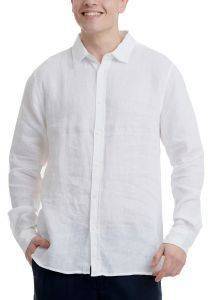 ΠΟΥΚΑΜΙΣΟ FUNKY BUDDHA FBM00102905 ΛΕΥΚΟ (L) ΠΟΥΚΑΜΙΣΟ FUNKY BUDDHA FBM00102905 ΛΕΥΚΟ (L)