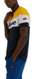 T-SHIRT ELLESSE PUNTO SHE08505 ΣΚΟΥΡΟ ΜΠΛΕ/ΚΙΤΡΙΝΟ/ΛΕΥΚΟ (M) T-SHIRT ELLESSE PUNTO SHE08505 ΣΚΟΥΡΟ ΜΠΛΕ/ΚΙΤΡΙΝΟ/ΛΕΥΚΟ (M)