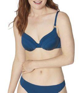 BIKINI TOP TRIUMPH SOLID SPLASHES WP ΜΠΛΕ ΡΟΥΑ (38E) BIKINI TOP TRIUMPH SOLID SPLASHES WP ΜΠΛΕ ΡΟΥΑ (38E)