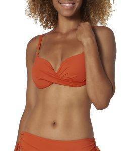 BIKINI TOP TRIUMPH VENUS ELEGANCE WP SD ΣΚΟΥΡΟ ΠΟΡΤΟΚΑΛΙ (38E) BIKINI TOP TRIUMPH VENUS ELEGANCE WP SD ΣΚΟΥΡΟ ΠΟΡΤΟΚΑΛΙ (38E)