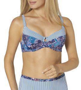 BIKINI TOP TRIUMPH RIAD PAISLEY W 03 ΣΚΟΥΡΟ ΜΠΛΕ (38C) BIKINI TOP TRIUMPH RIAD PAISLEY W 03 ΣΚΟΥΡΟ ΜΠΛΕ (38C)