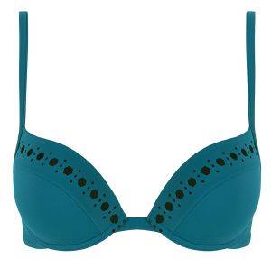 BIKINI TOP SLOGGI SWIM TAMARAMA PU ΠΕΤΡΟΛ (36B) BIKINI TOP SLOGGI SWIM TAMARAMA PU ΠΕΤΡΟΛ (36B)