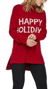 ΠΟΥΛΟΒΕΡ VERO MODA VMHOLIDAYS 10235455 ΚΟΚΚΙΝΟ (S) ΠΟΥΛΟΒΕΡ VERO MODA VMHOLIDAYS 10235455 ΚΟΚΚΙΝΟ (S)