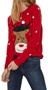 ΠΟΥΛΟΒΕΡ VERO MODA VMTINSEL 10235513 ΚΟΚΚΙΝΟ (M) ΠΟΥΛΟΒΕΡ VERO MODA VMTINSEL 10235513 ΚΟΚΚΙΝΟ (M)