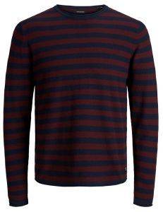 ΠΟΥΛΟΒΕΡ JACK & JONES JJEGEORGE ΡΙΓΕ 12173974 ΜΠΟΡΝΤΩ/ΣΚΟΥΡΟ ΜΠΛΕ (ΧXL) ΠΟΥΛΟΒΕΡ JACK & JONES JJEGEORGE ΡΙΓΕ 12173974 ΜΠΟΡΝΤΩ/ΣΚΟΥΡΟ ΜΠΛΕ (ΧXL)