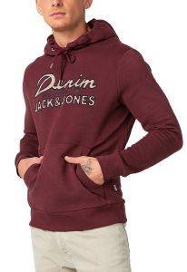 JACK - JONES HOODIE JACK - JONES JJAPPLICATION 12175548 ΒΥΣΣΙΝΙ