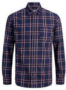 ΠΟΥΚΑΜΙΣΟ JACK & JONES JJPLAIN ΚΑΡΟ 12174061 ΣΚΟΥΡΟ ΜΠΛΕ (XL) ΠΟΥΚΑΜΙΣΟ JACK & JONES JJPLAIN ΚΑΡΟ 12174061 ΣΚΟΥΡΟ ΜΠΛΕ (XL)