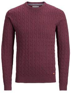 ΠΟΥΛΟΒΕΡ JACK & JONES JJRICHARD 12174169 ΜΠΟΡΝΤΩ (S) ΠΟΥΛΟΒΕΡ JACK & JONES JJRICHARD 12174169 ΜΠΟΡΝΤΩ (S)