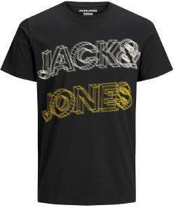 T-SHIRT JACK & JONES JJBOXER 12174571 ΜΑΥΡΟ (S) T-SHIRT JACK & JONES JJBOXER 12174571 ΜΑΥΡΟ (S)