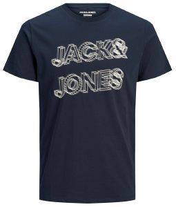T-SHIRT JACK & JONES JJBOXER 12174571 ΣΚΟΥΡΟ ΜΠΛΕ (L) T-SHIRT JACK & JONES JJBOXER 12174571 ΣΚΟΥΡΟ ΜΠΛΕ (L)