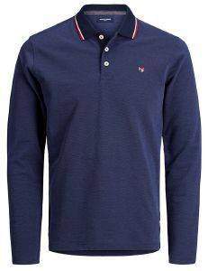ΜΠΛΟΥΖΑ POLO JACK & JONES JPRBLUWIN 12174038 ΣΚΟΥΡΟ ΜΠΛΕ (M) ΜΠΛΟΥΖΑ POLO JACK & JONES JPRBLUWIN 12174038 ΣΚΟΥΡΟ ΜΠΛΕ (M)