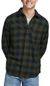 ΠΟΥΚΑΜΙΣΟ JACK & JONES JORCHESTER ΚΑΡΟ 12183842 ΣΚΟΥΡΟ ΜΠΛΕ/ΚΑΦΕ (L) ΠΟΥΚΑΜΙΣΟ JACK & JONES JORCHESTER ΚΑΡΟ 12183842 ΣΚΟΥΡΟ ΜΠΛΕ/ΚΑΦΕ (L)