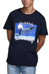 T-SHIRT JACK & JONES JORSTARMAS XMAS 12180481 ΣΚΟΥΡΟ ΜΠΛΕ (S) T-SHIRT JACK & JONES JORSTARMAS XMAS 12180481 ΣΚΟΥΡΟ ΜΠΛΕ (S)