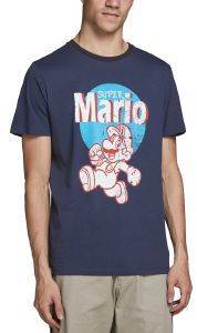 T-SHIRT JACK & JONES JCOSUPER MARIO PRINT 12180630   (L)
