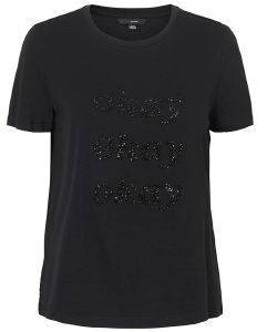 T-SHIRT VERO MODA VMJAMMIEFRANCIS 10240145 ΜΑΥΡΟ (L) T-SHIRT VERO MODA VMJAMMIEFRANCIS 10240145 ΜΑΥΡΟ (L)