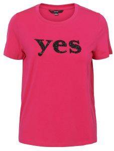 T-SHIRT VERO MODA VMJAMMIEFRANCIS 10240145 ΦΟΥΞΙΑ (S) T-SHIRT VERO MODA VMJAMMIEFRANCIS 10240145 ΦΟΥΞΙΑ (S)