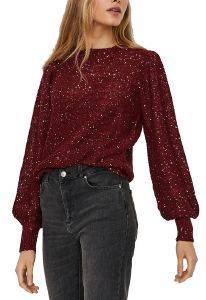 ΠΟΥΛΟΒΕΡ VERO MODA VMLEILANI 10238775 ΣΚΟΥΡΟ ΚΟΚΚΙΝΟ (L) ΠΟΥΛΟΒΕΡ VERO MODA VMLEILANI 10238775 ΣΚΟΥΡΟ ΚΟΚΚΙΝΟ (L)