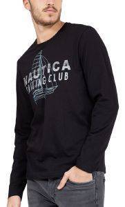 ΜΠΛΟΥΖΑ ΜΑΚΡΥΜΑΝΙΚΗ NAUTICA SAILING CLUB V03911 0TB ΜΑΥΡΟ (L) ΜΠΛΟΥΖΑ ΜΑΚΡΥΜΑΝΙΚΗ NAUTICA SAILING CLUB V03911 0TB ΜΑΥΡΟ (L)