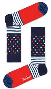  HAPPY SOCKS STRIPES AND DOTS SDO01-6500 (41-46)