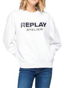 ΦΟΥΤΕΡ REPLAY ATELIER W3550 .000.21842 001 ΛΕΥΚΟ (S) ΦΟΥΤΕΡ REPLAY ATELIER W3550 .000.21842 001 ΛΕΥΚΟ (S)