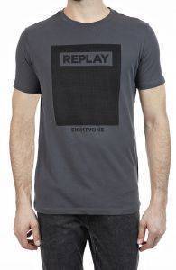 T-SHIRT REPLAY EIGHTYONE PRINT M3165 .000.22832P 938 ������ ���� (XL)