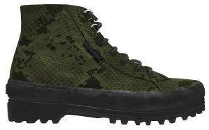 SUPERGA ΜΠΟΤΑΚΙ SUPERGA 2341-ALPINA SYNSNAKEW S111SNW MILITARY ΠΡΑΣΙΝΟ