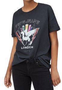 T-SHIRT PEPE JEANS FELISA ROCK GIRL PL504632 ΣΚΟΥΡΟ ΓΚΡΙ (XS) T-SHIRT PEPE JEANS FELISA ROCK GIRL PL504632 ΣΚΟΥΡΟ ΓΚΡΙ (XS)