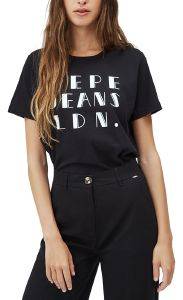 T-SHIRT PEPE JEANS FIONNA PL504633 ΜΑΥΡΟ (S) T-SHIRT PEPE JEANS FIONNA PL504633 ΜΑΥΡΟ (S)