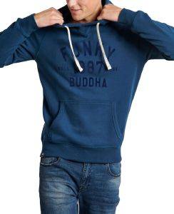 HOODIE FUNKY BUDDHA FBM002-017-06 ΠΕΤΡΟΛ (XL) HOODIE FUNKY BUDDHA FBM002-017-06 ΠΕΤΡΟΛ (XL)