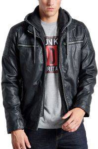 ΤΖΑΚΕΤ FUNKY BUDDHA BIKER FBM002-021-01 ΜΑΥΡΟ (M) ΤΖΑΚΕΤ FUNKY BUDDHA BIKER FBM002-021-01 ΜΑΥΡΟ (M)