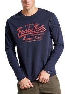 ΜΠΛΟΥΖΑ ΜΑΚΡΥΜΑΝΙΚΗ FUNKY BUDDHA FBM002-023-07 ΣΚΟΥΡΟ ΜΠΛΕ (XL) ΜΠΛΟΥΖΑ ΜΑΚΡΥΜΑΝΙΚΗ FUNKY BUDDHA FBM002-023-07 ΣΚΟΥΡΟ ΜΠΛΕ (XL)