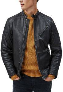 ΤΖΑΚΕΤ PEPE JEANS DEFOE LEATHER BIKER PM402299 ΜΑΥΡΟ (M) ΤΖΑΚΕΤ PEPE JEANS DEFOE LEATHER BIKER PM402299 ΜΑΥΡΟ (M)
