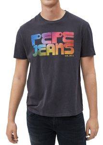 T-SHIRT PEPE JEANS DAN PM507461 ΑΝΘΡΑΚΙ (M) T-SHIRT PEPE JEANS DAN PM507461 ΑΝΘΡΑΚΙ (M)