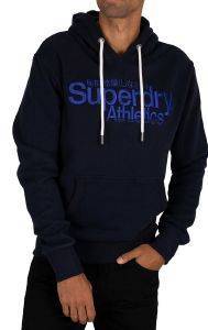 HOODIE SUPERDRY CL ATH M2010417A ΣΚΟΥΡΟ ΜΠΛΕ (L) HOODIE SUPERDRY CL ATH M2010417A ΣΚΟΥΡΟ ΜΠΛΕ (L)