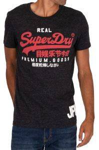 T-SHIRT SUPERDRY VL DUO M1010342A ΜΑΥΡΟ ΜΕΛΑΝΖΕ (XL) T-SHIRT SUPERDRY VL DUO M1010342A ΜΑΥΡΟ ΜΕΛΑΝΖΕ (XL)