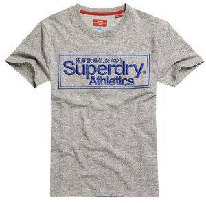 T-SHIRT SUPERDRY CL ATH M1010352A ΓΚΡΙ ΜΕΛΑΝΖΕ (M) T-SHIRT SUPERDRY CL ATH M1010352A ΓΚΡΙ ΜΕΛΑΝΖΕ (M)