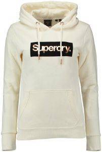 HOODIE SUPERDRY CL PATINA W2010375A ΚΡΕΜ (S) HOODIE SUPERDRY CL PATINA W2010375A ΚΡΕΜ (S)