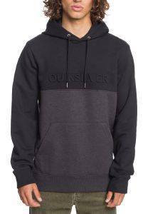 HOODIE QUIKSILVER EMBOSS BLOCK EQYFT04188 ΜΑΥΡΟ/ΑΝΘΡΑΚΙ ΜΕΛΑΝΖΕ (M) HOODIE QUIKSILVER EMBOSS BLOCK EQYFT04188 ΜΑΥΡΟ/ΑΝΘΡΑΚΙ ΜΕΛΑΝΖΕ (M)