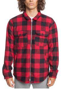 HOODIE OVERSHIRT QUIKSILVER TOLALA EQYFT04192 ΚΑΡΟ ΜΑΥΡΟ/ΚΟΚΚΙΝΟ (M) HOODIE OVERSHIRT QUIKSILVER TOLALA EQYFT04192 ΚΑΡΟ ΜΑΥΡΟ/ΚΟΚΚΙΝΟ (M)