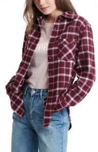 ΠΟΥΚΑΜΙΣΟ FUNKY BUDDHA ΚΑΡΟ FBL002-112-05 ΜΠΟΡΝΤΩ (M) ΠΟΥΚΑΜΙΣΟ FUNKY BUDDHA ΚΑΡΟ FBL002-112-05 ΜΠΟΡΝΤΩ (M)