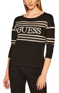 ΠΟΥΛΟΒΕΡ GUESS ALESSIA W0YR87Z2BB0 ΡΙΓΕ ΜΑΥΡΟ (S) ΠΟΥΛΟΒΕΡ GUESS ALESSIA W0YR87Z2BB0 ΡΙΓΕ ΜΑΥΡΟ (S)