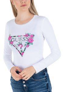 ΜΠΛΟΥΖΑ ΜΑΚΡΥΜΑΝΙΚΗ GUESS VILMA W0YI83J1300 ΛΕΥΚΟ (S) ΜΠΛΟΥΖΑ ΜΑΚΡΥΜΑΝΙΚΗ GUESS VILMA W0YI83J1300 ΛΕΥΚΟ (S)