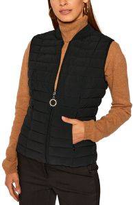 ΜΠΟΥΦΑΝ ΑΜΑΝΙΚΟ GUESS VERA VEST W0YN73WCOG0 ΜΑΥΡΟ (S) ΜΠΟΥΦΑΝ ΑΜΑΝΙΚΟ GUESS VERA VEST W0YN73WCOG0 ΜΑΥΡΟ (S)